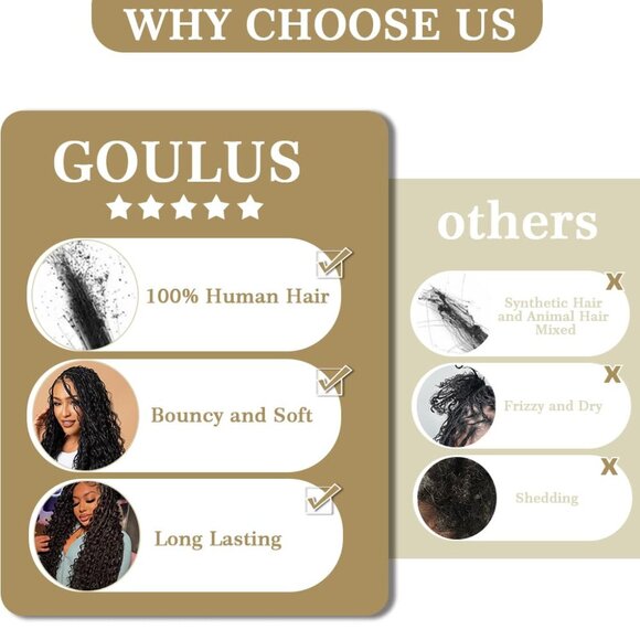 Body Wave Human Hair Bundles 18 Inch Braiding Extensions for Boho Braids - Picture 5 of 7